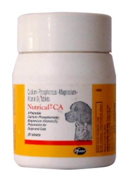 Zoetis Nutrical-CA is calcium tablets for Dogs and Cats